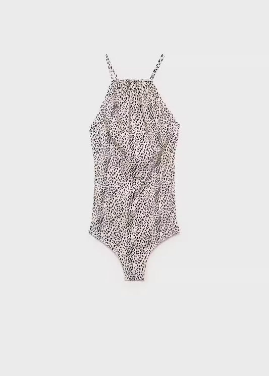 Animal print swimsuit