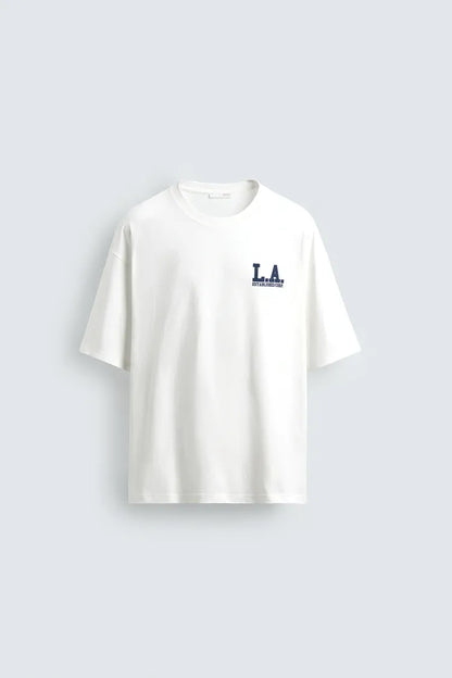 [X2] RELAXED FIT WASHED PRINT T-SHIRT