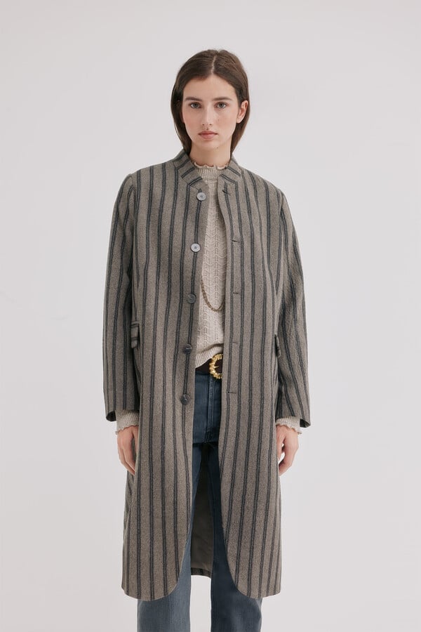 Stripped coat Florise