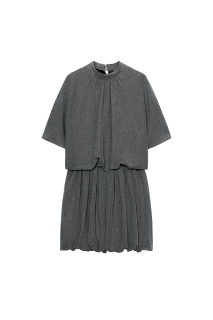 [A2] SHORT VOLUMINOUS DRESS