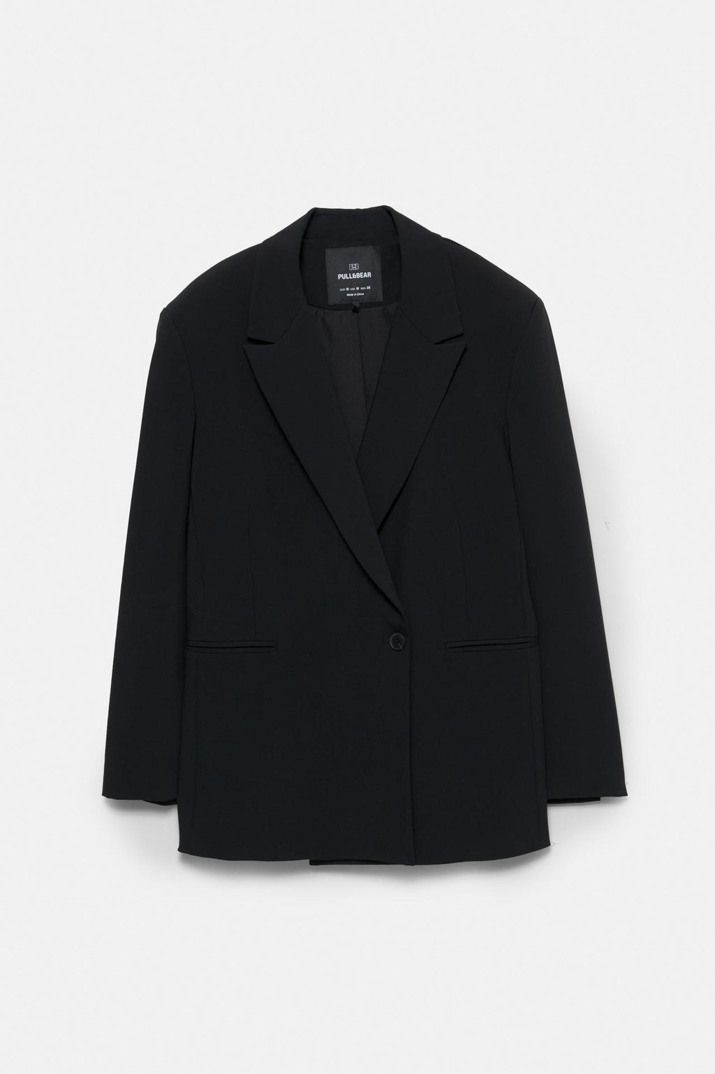 TAILORED BUTTON-UP VEST OVERSIZED