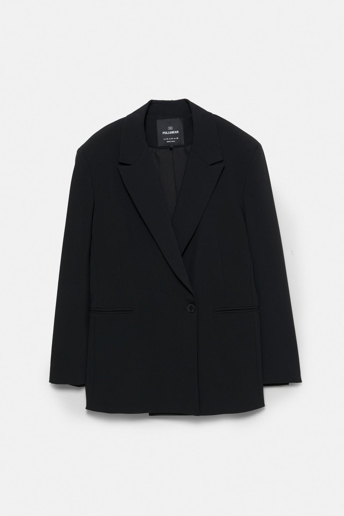 TAILORED BUTTON-UP VEST OVERSIZED