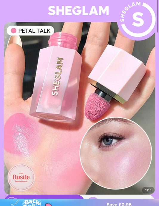 Liquid blush petal talk