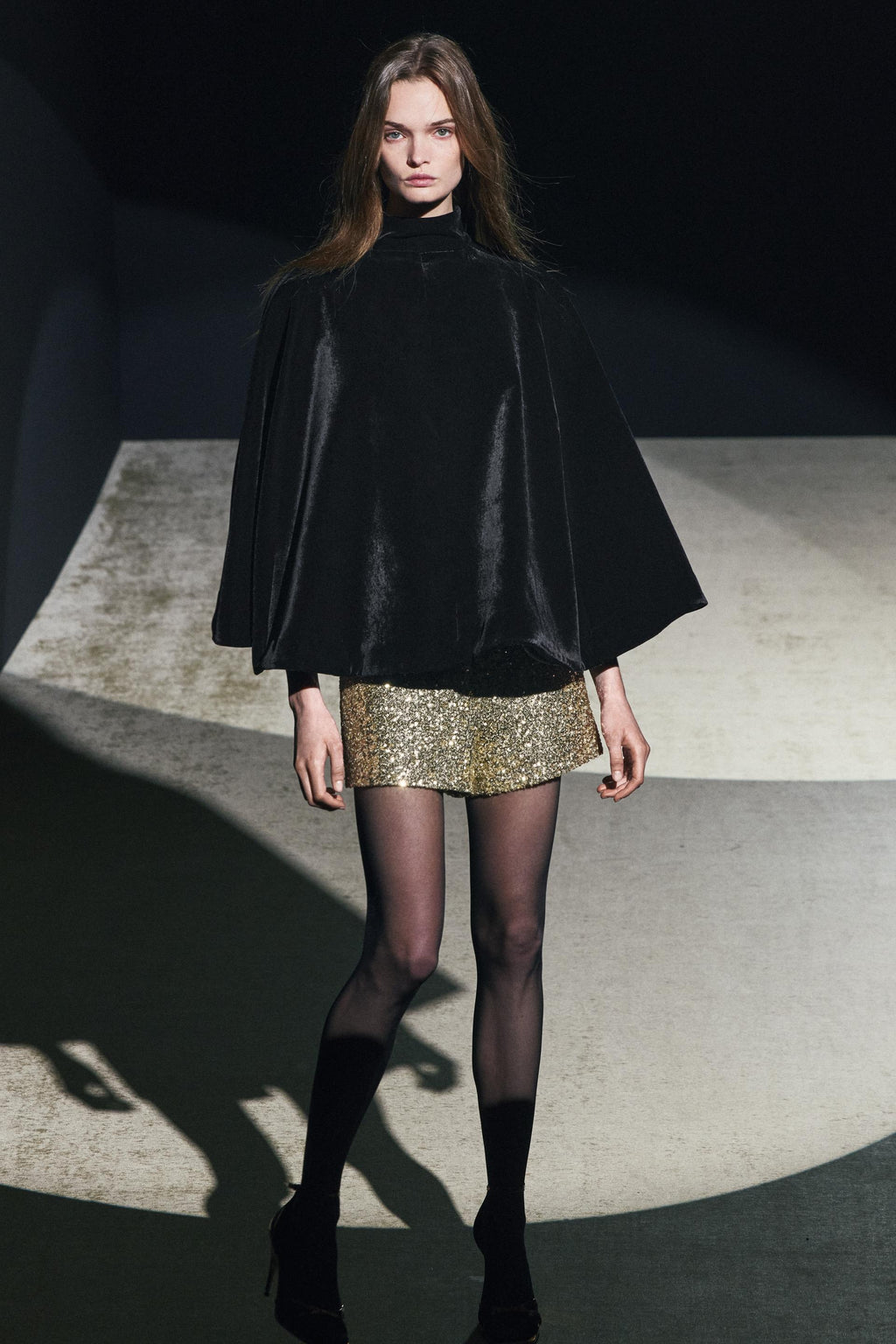 ZW COLLECTION CAPE EN VELOURS