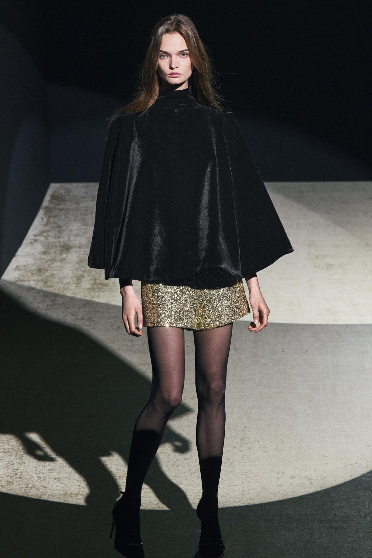 ZW COLLECTION CAPE EN VELOURS