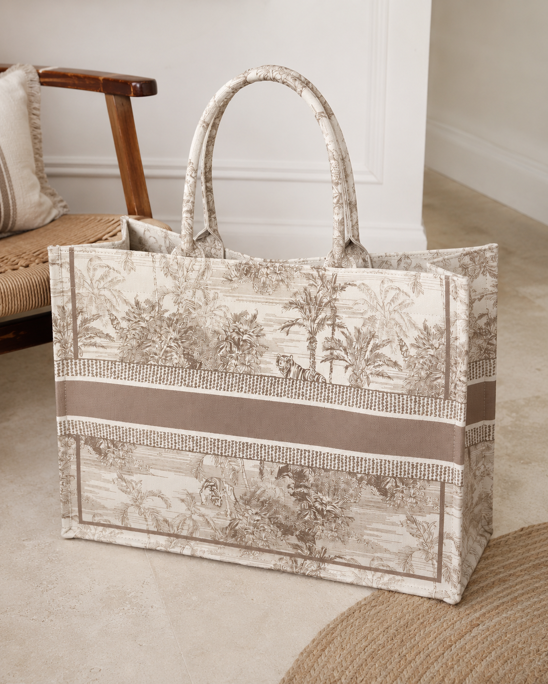 Lily & Bean Savannah Toile Tote Bag