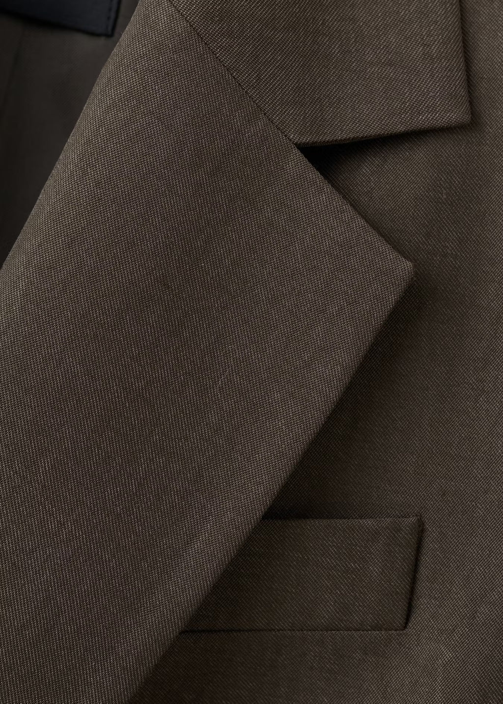 LYOCELL STRAIGHT-CUT SUIT BLAZER