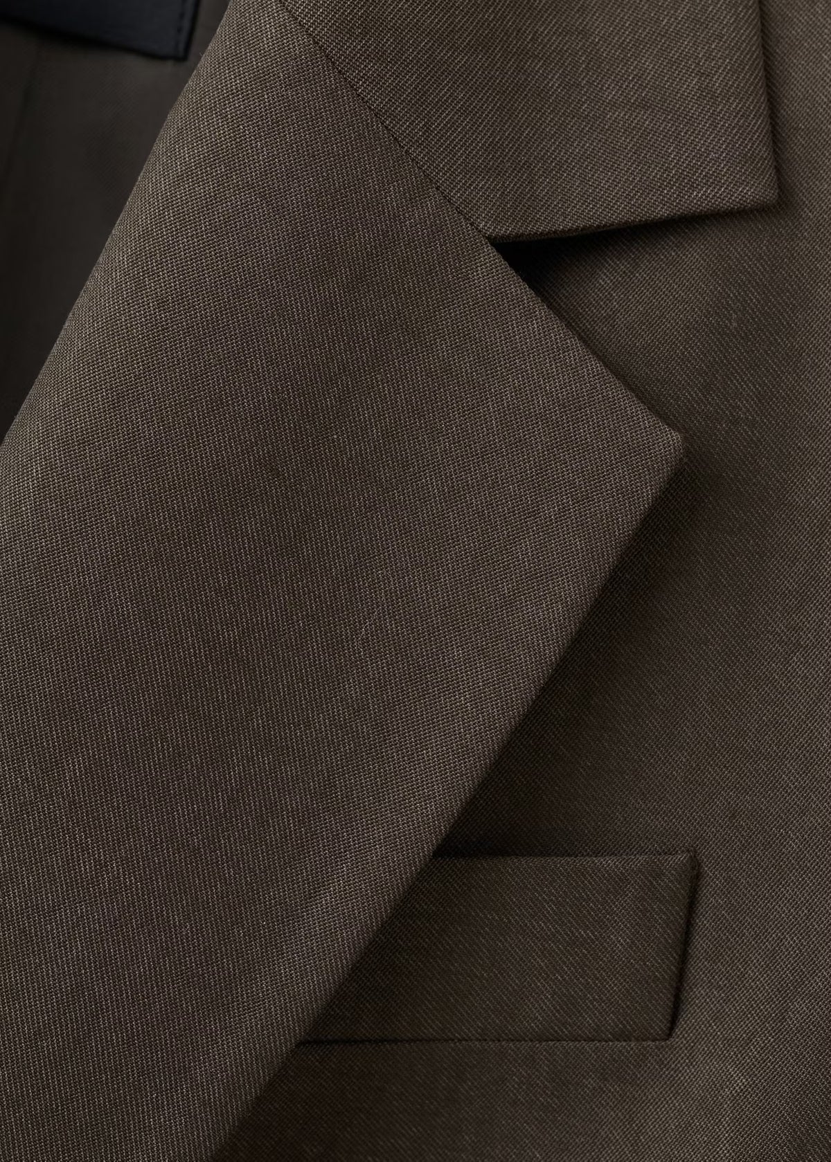 LYOCELL STRAIGHT-CUT SUIT BLAZER
