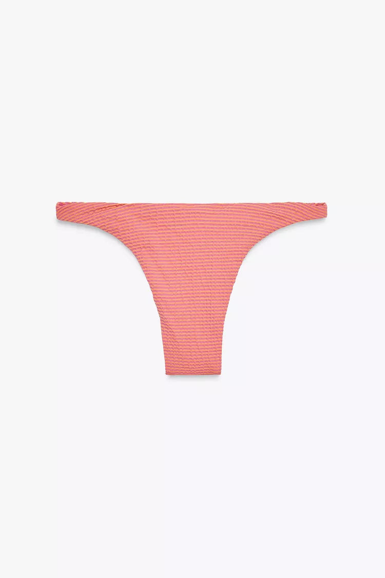 Pink Striped Bikini Set, view 7 of 7