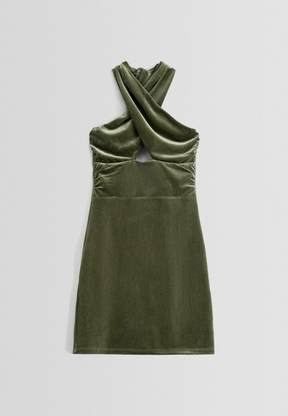 PARTY DRESS KHAKI