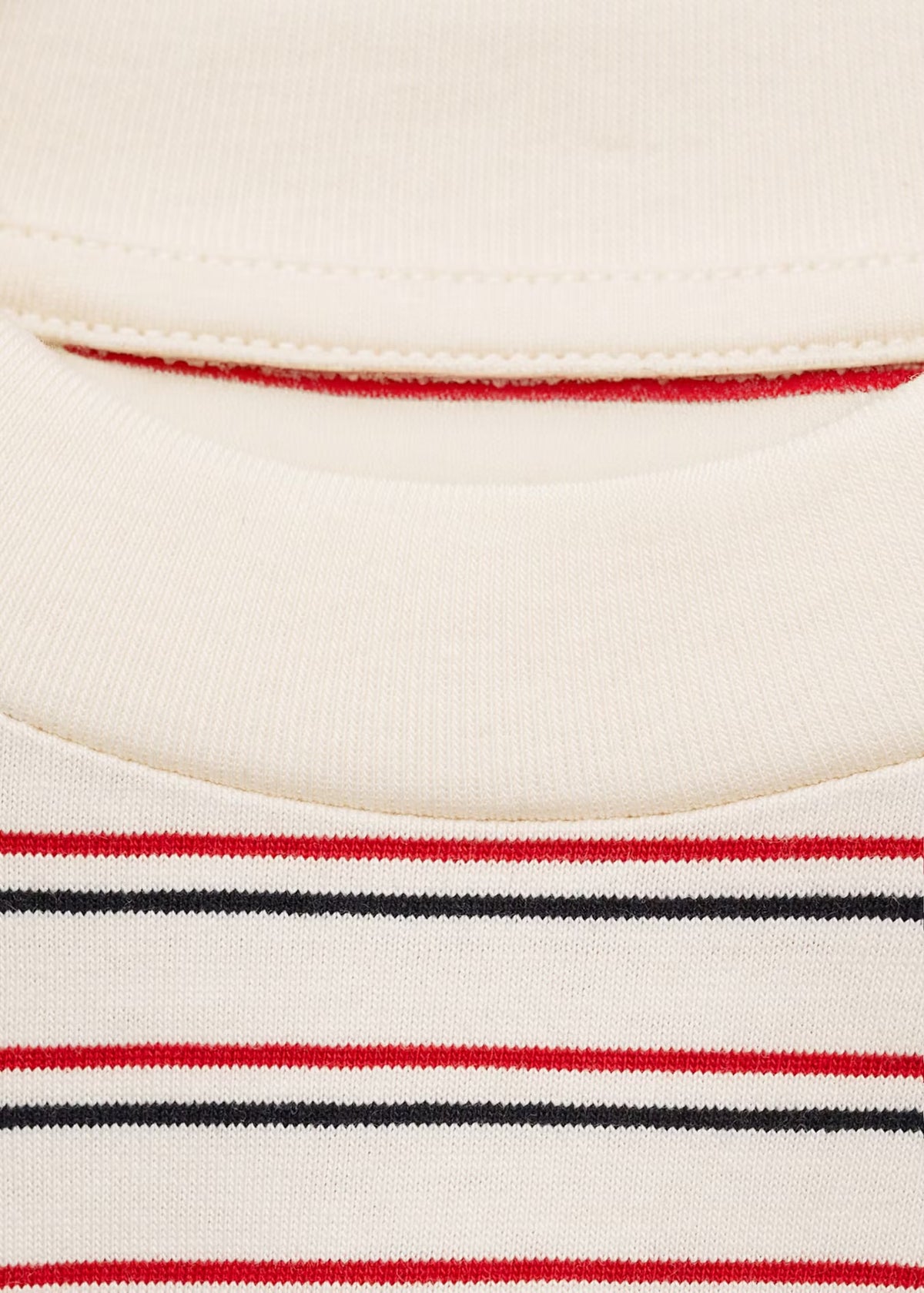 STRIPED PRINT T-SHIRT