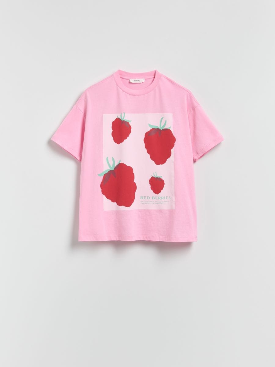 [B4] T-SHIRT WITH PRINT
