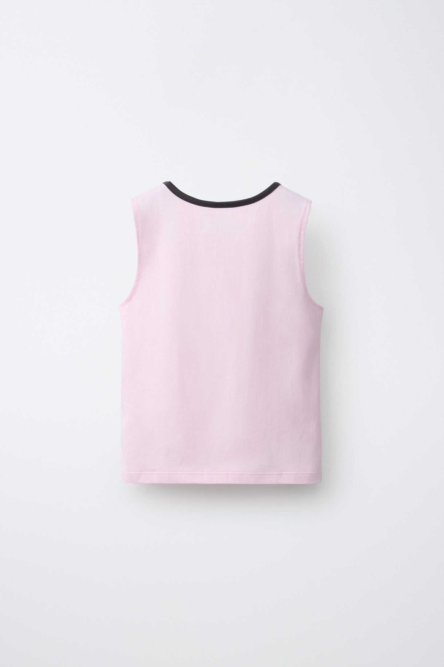 SLOGAN T-SHIRT WITH CONTRAST TRIMS
