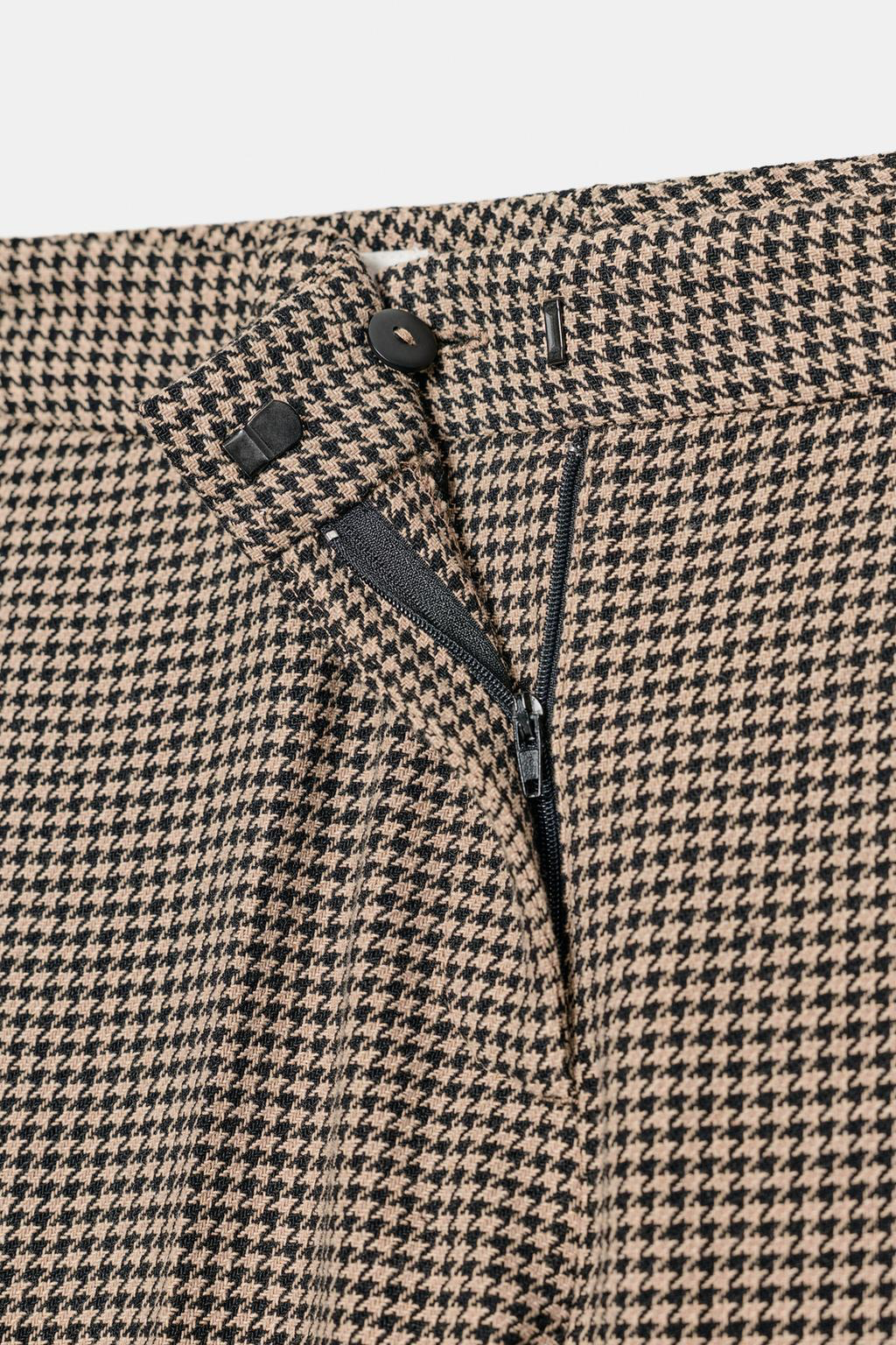 [X5] HOUNDSTOOTH CARGO PANTS