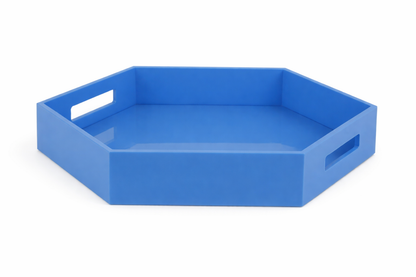 PLATEAU DE SERVICE DESIGN BLEU – ÉLÉGANCE MODERNE