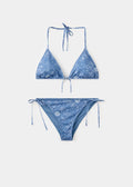 Tropical Print Bikini Set – Flattering Cut, view 1 of 4