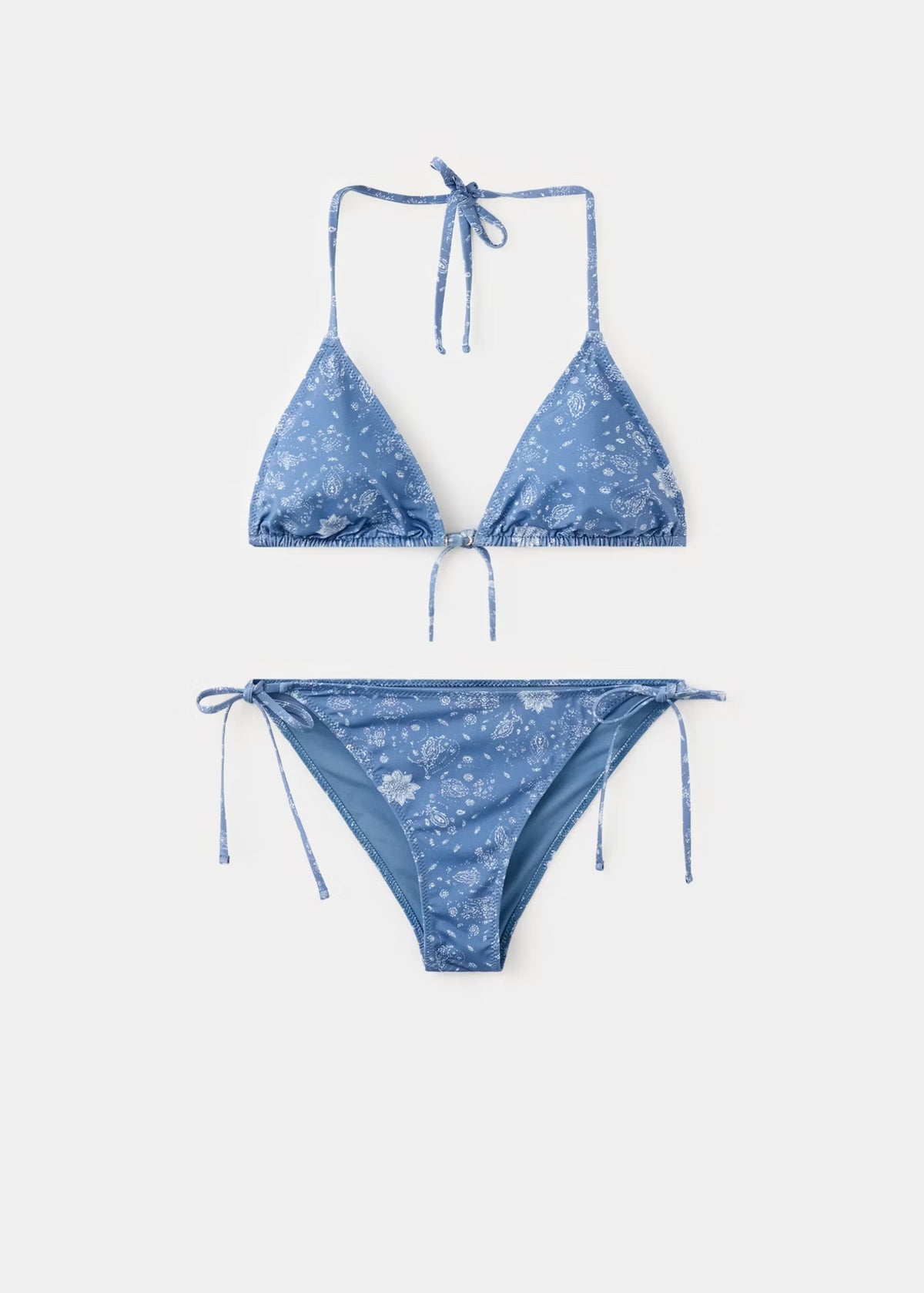 Tropical Print Bikini Set – Flattering Cut, view 1 of 4