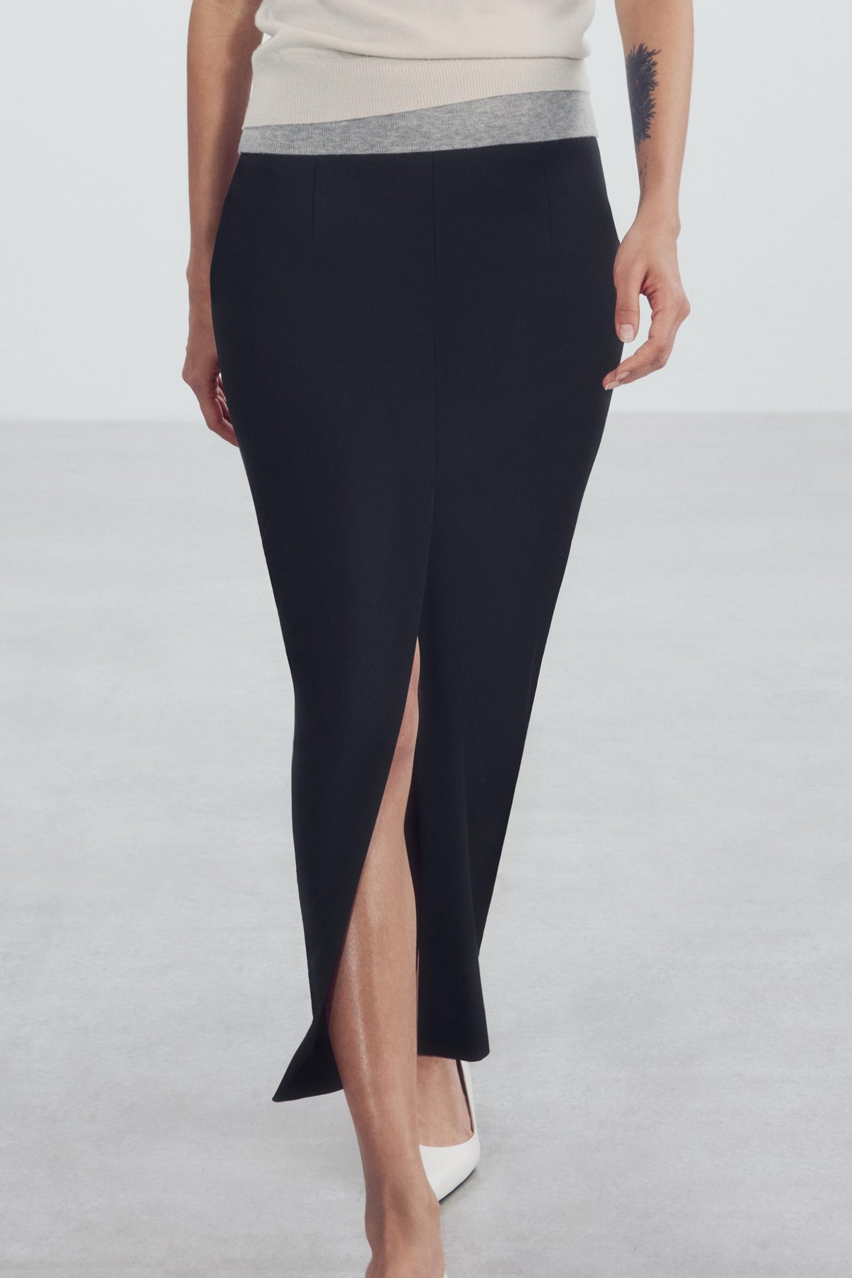 ZARA ZW Collection Straight Skirt
