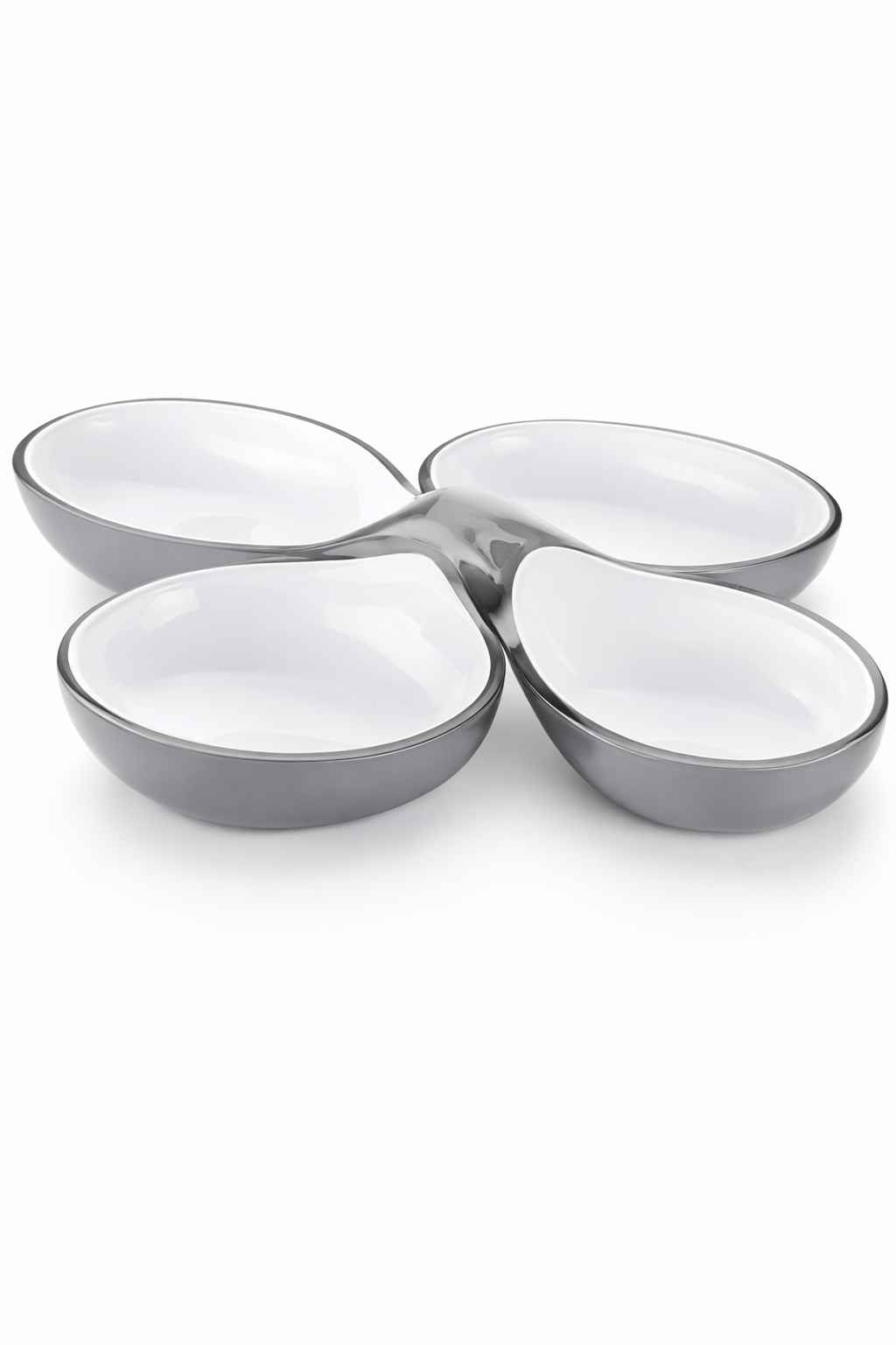 LOT DE 2 PLATS APÉRITIF GLAM/VINTAGE | GUZZINI
