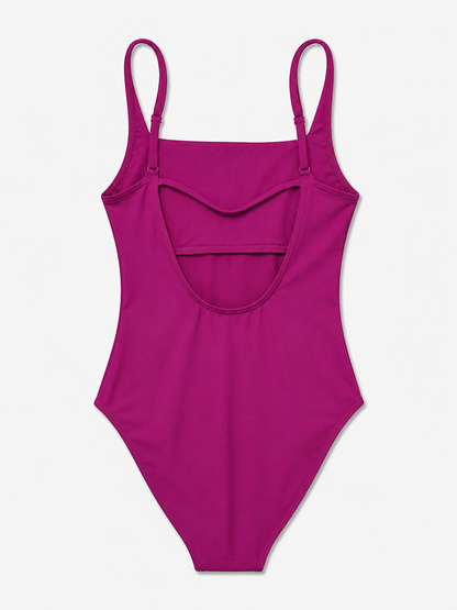 ELEGANT BACKLESS SCULPTING ONE-PIECE SWIMSUIT