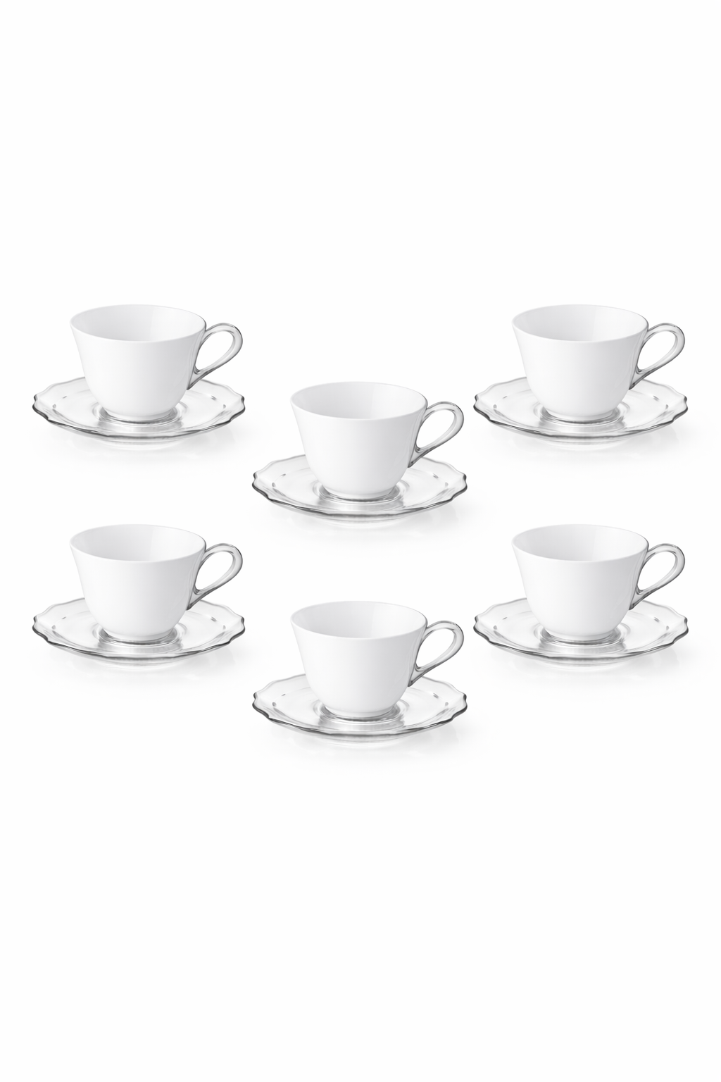 ENSEMBLE DE 6 TASSES À CAFÉ BELLE ÉPOQUE | GUZZINI