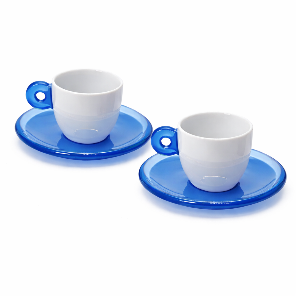 2/6 TASSES À CAFÉ AVEC SOUCOUPE EVERYDAY | GUZZINI
