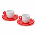 2/6 TASSES À CAFÉ AVEC SOUCOUPE EVERYDAY | GUZZINI