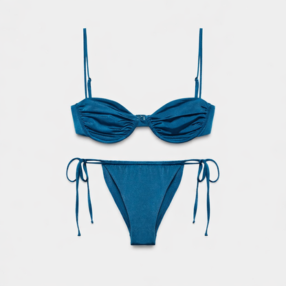 BIKINI À ARMARTURES ET PLIS