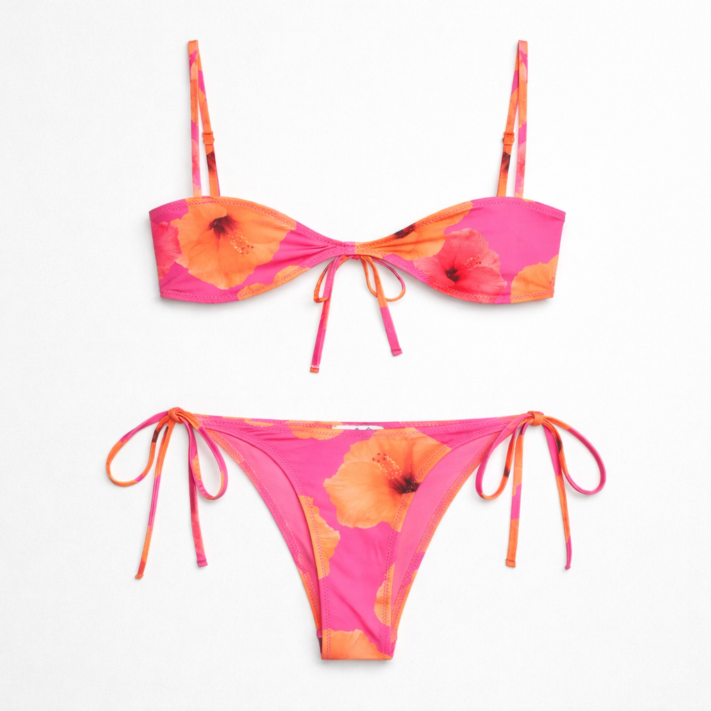 PRINTED BIKINI SET