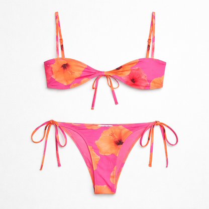 PRINTED BIKINI SET