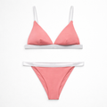Pink Triangle Bikini Set, view 1 of 5
