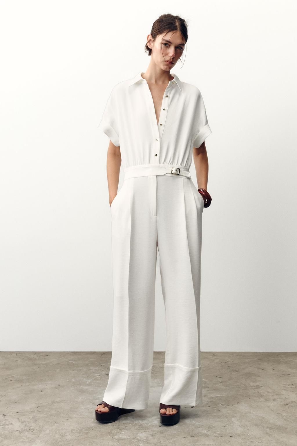 CREPE JUMPSUIT – ELEGANT FLOWY FIT