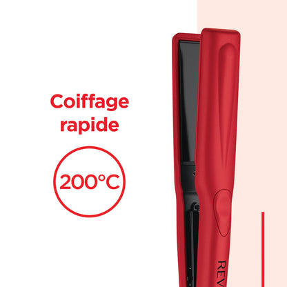 REVLON Smooth Results – Lisseur professionnel avec brosse set