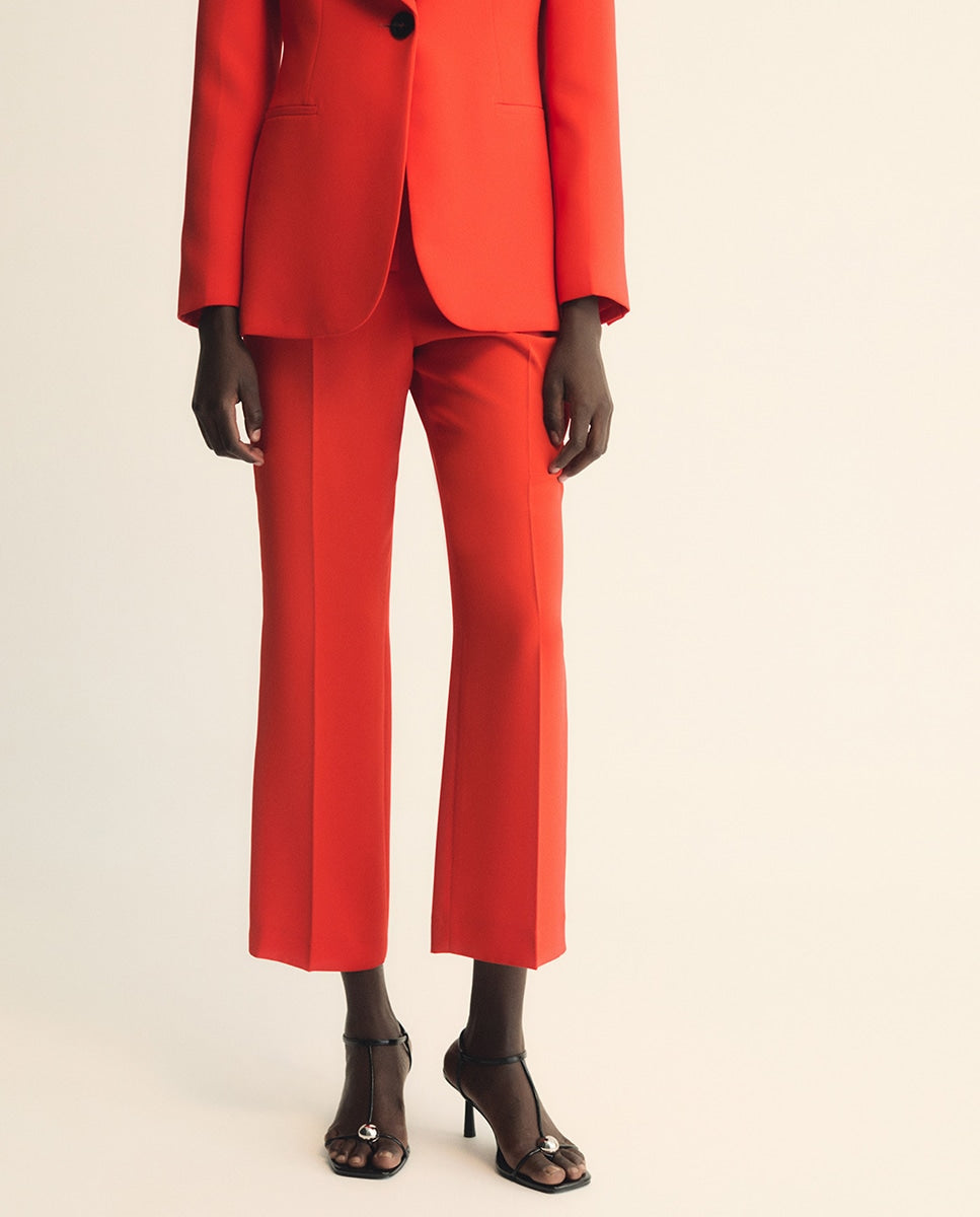 [X6] PANTALON TRAJE ROUGE