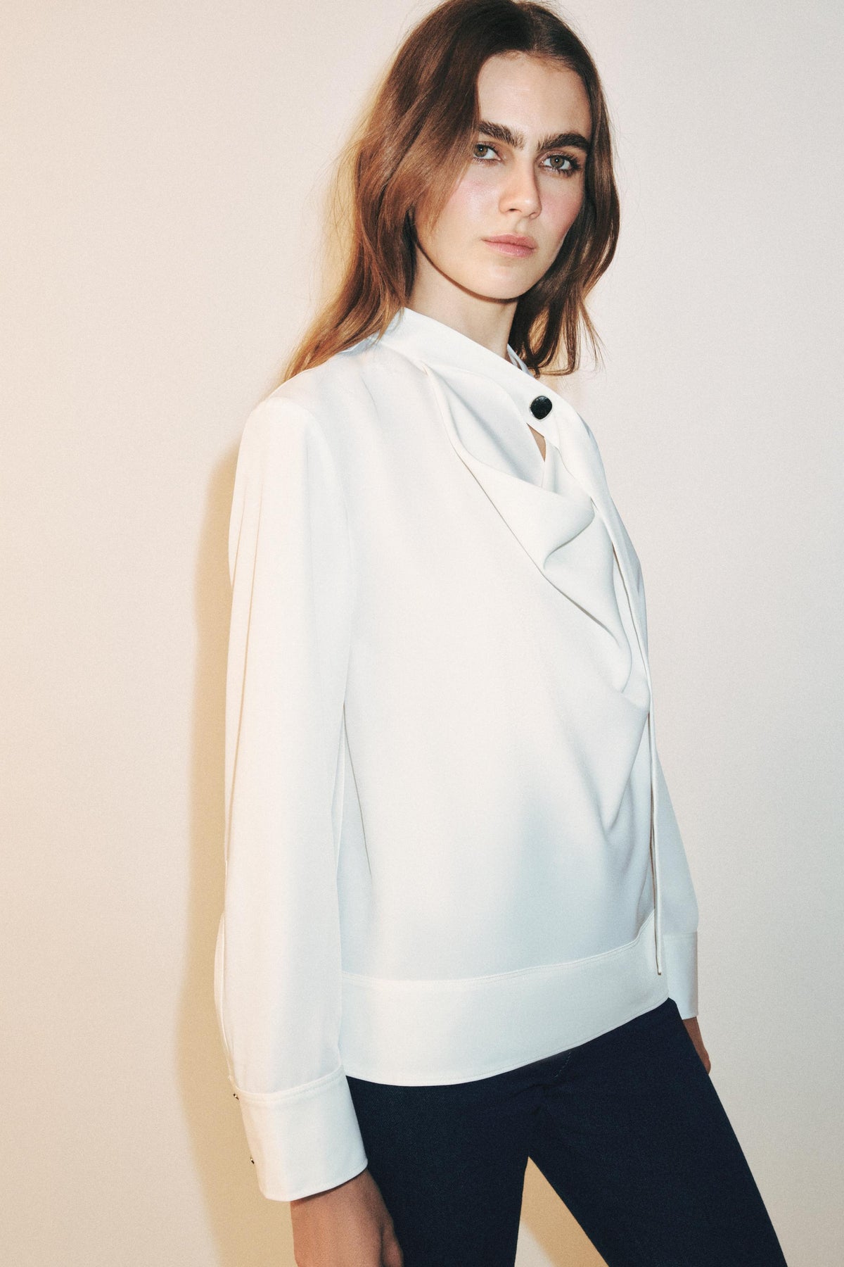 [A9] CHEMISE BANDE COL