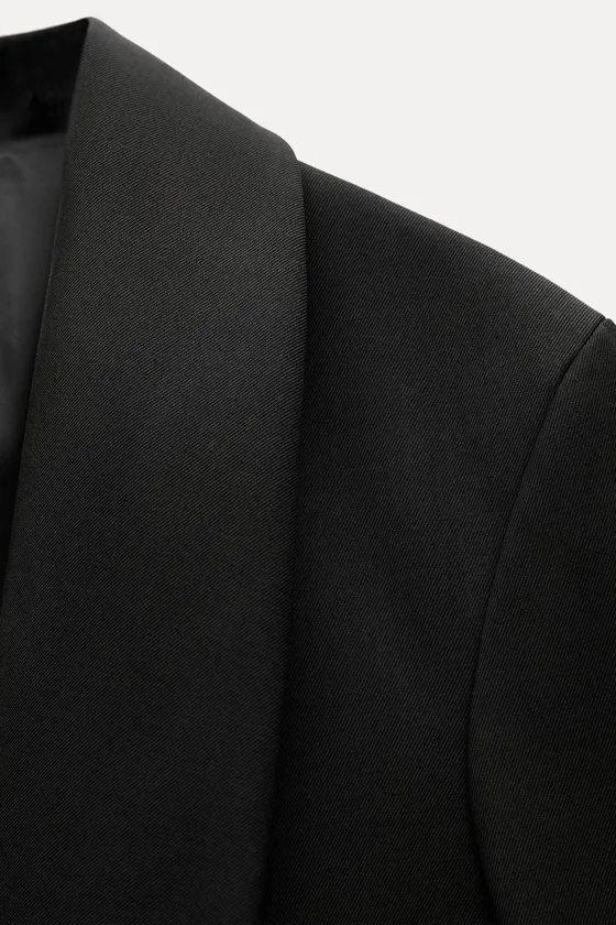 Limited Edition Tuxedo-Style Wool Blazer