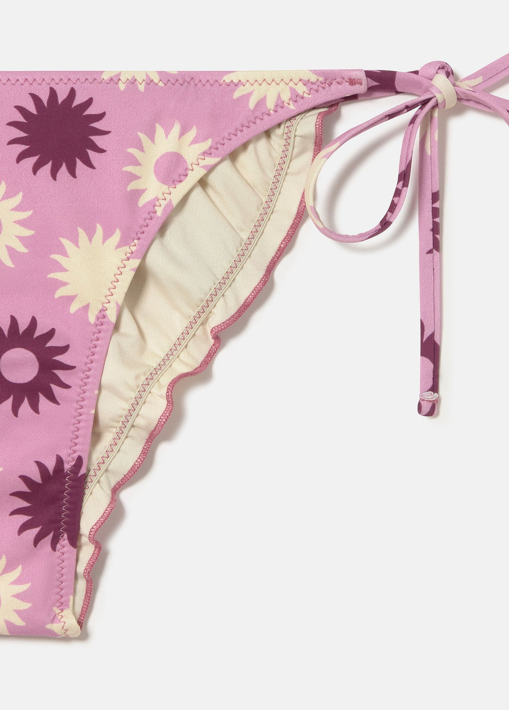 Textured Floral Bikini Set, view 8 of 8