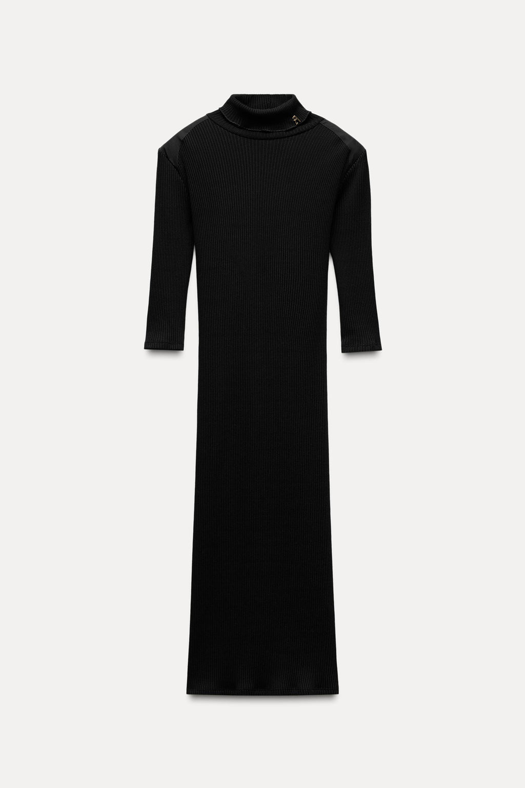 Zara Ribbed Midi Dress