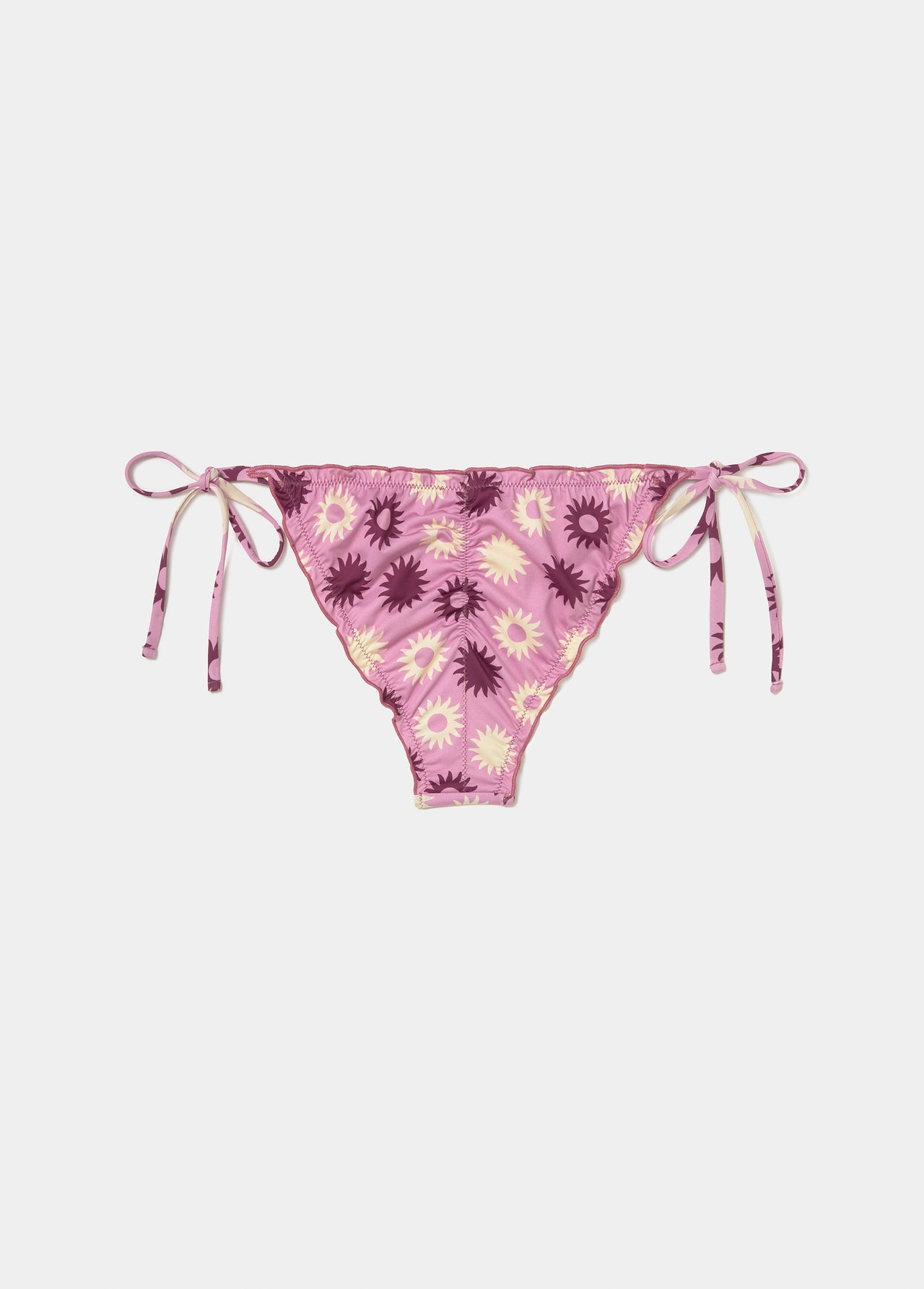 FLORAL TEXTURED BIKINI SET