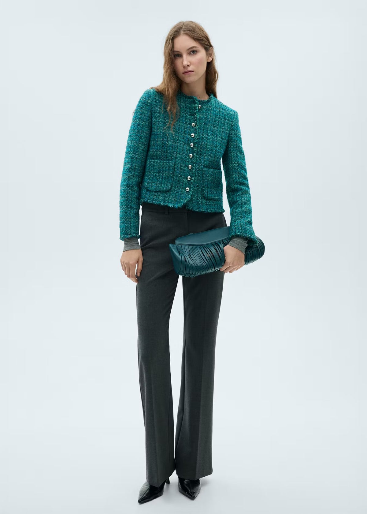 POCKET TWEED JACKET