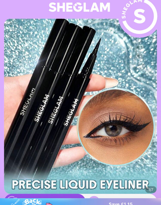 Waterproof liquid eyeliner black long lasting