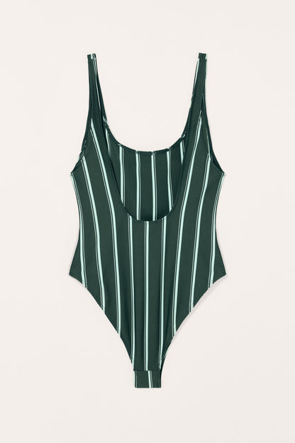 ZARA LIMITED EDITION STRIPED SWIMSUIT