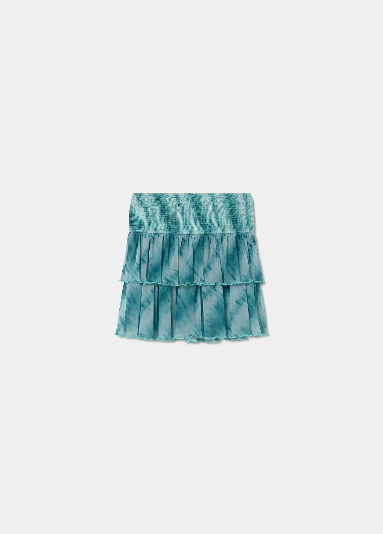 Ombre bikini set of 3 with ruffle
