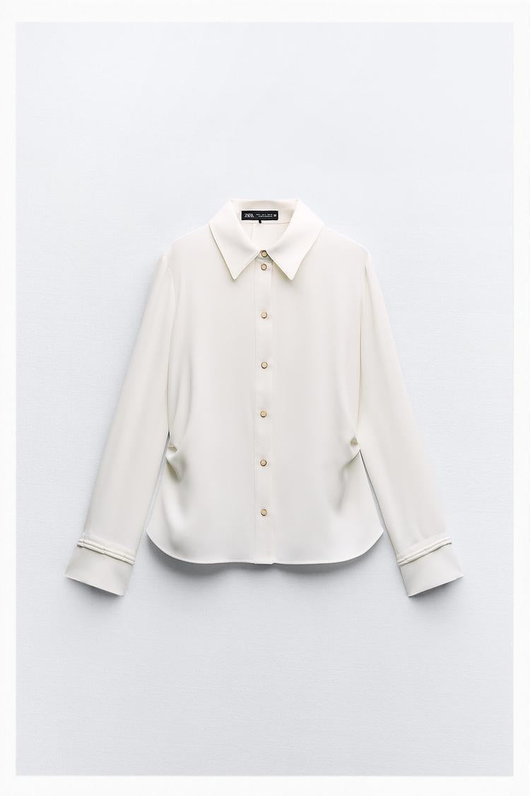 [A3] CREPE SHIRT