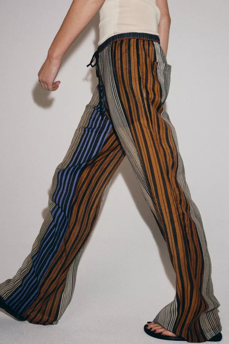 [X5]  PYJAMA STYLE TROUSERS – ZW COLLECTION