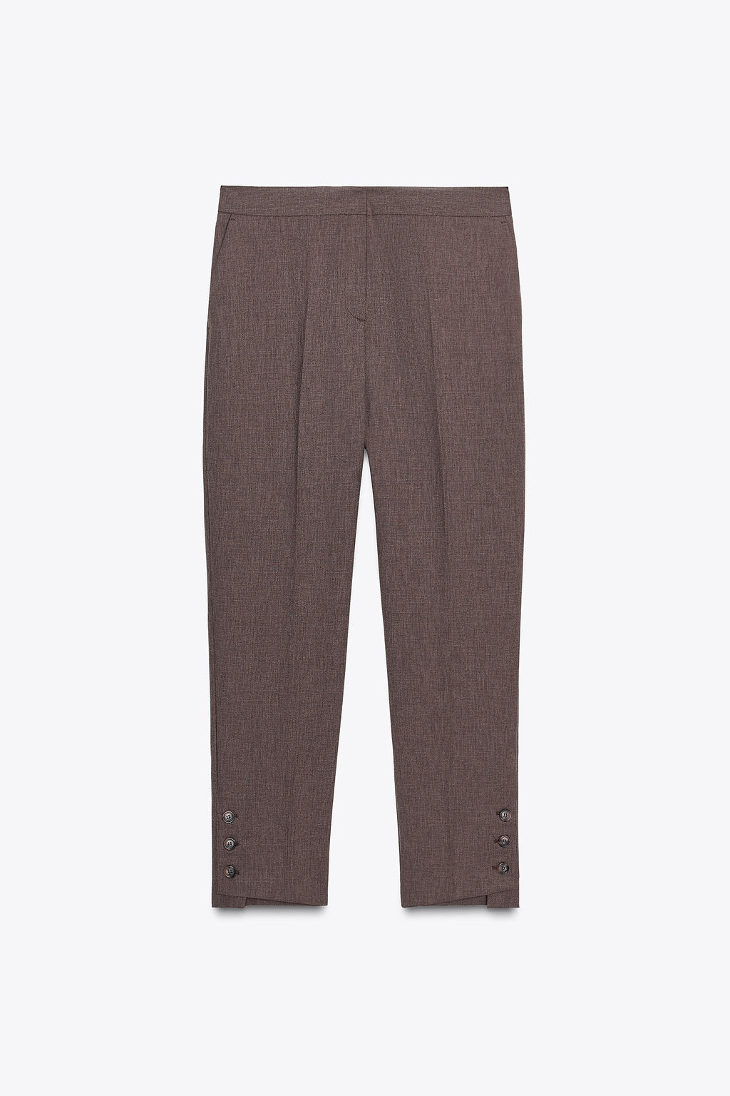 [X5] TROUSERS WITH BUTTON WAIST CLOSURE