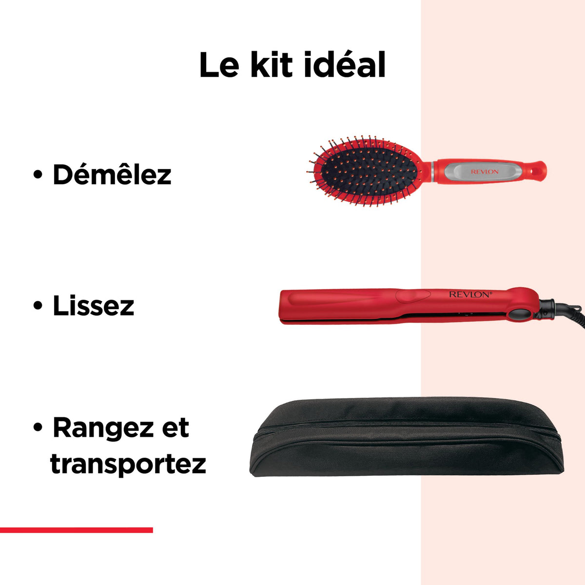 REVLON SMOOTH RESULTS – LISSEUR PROFESSIONNEL AVEC BROSSE SET