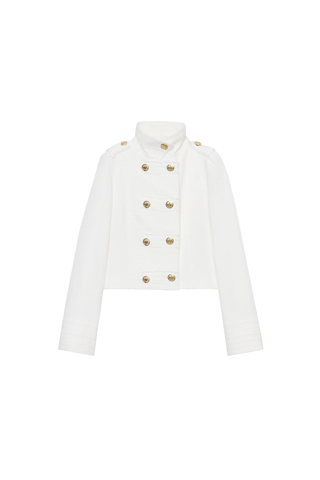 GOLD BUTTON DOUBLE-BREASTED JACKET