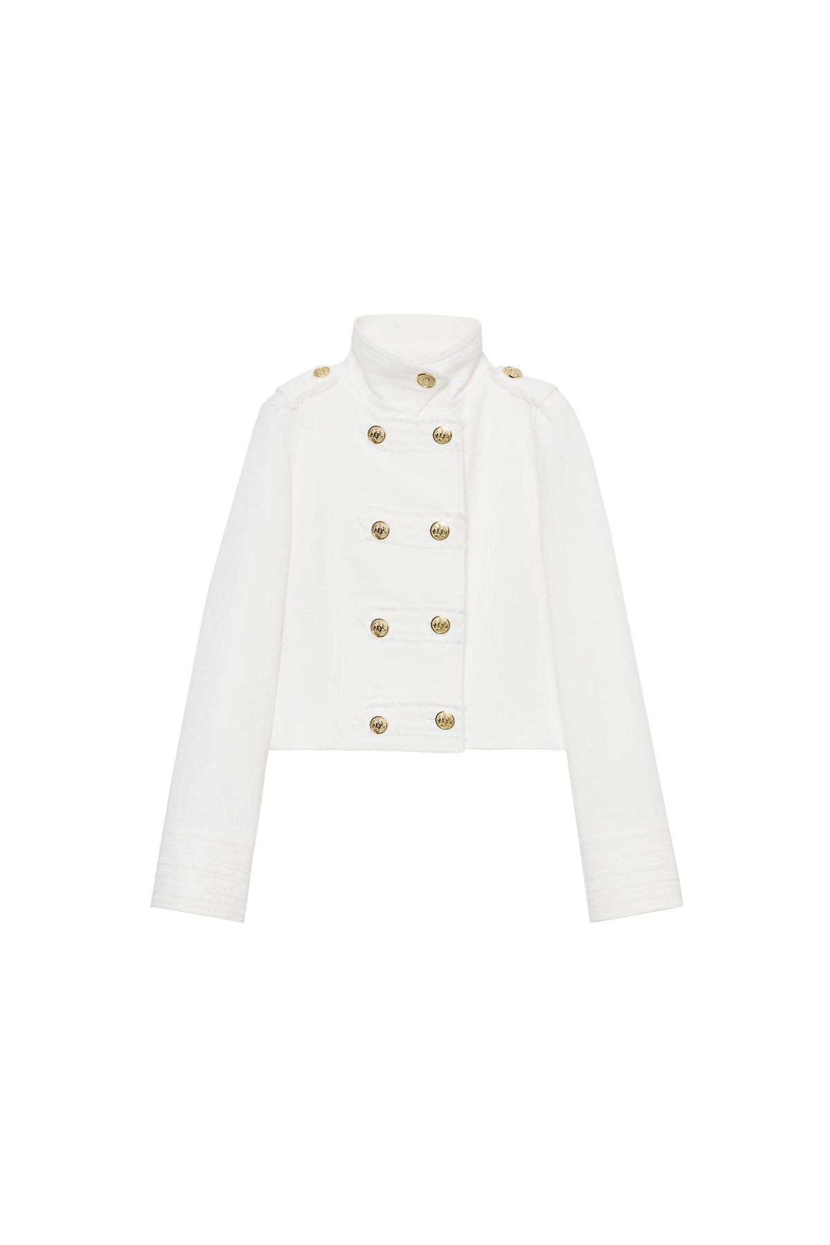 GOLD BUTTON DOUBLE-BREASTED JACKET