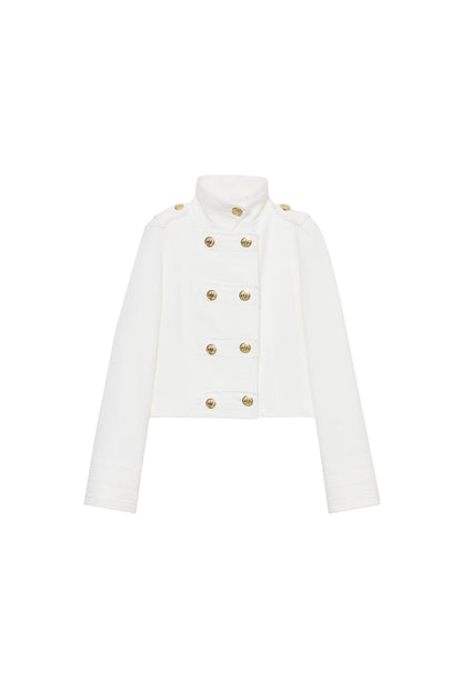 GOLD BUTTON DOUBLE-BREASTED JACKET